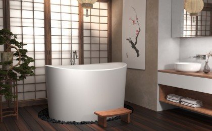 True Ofuro Duo Freestanding Stone Japanese Soaking Bathtub 02 (web)